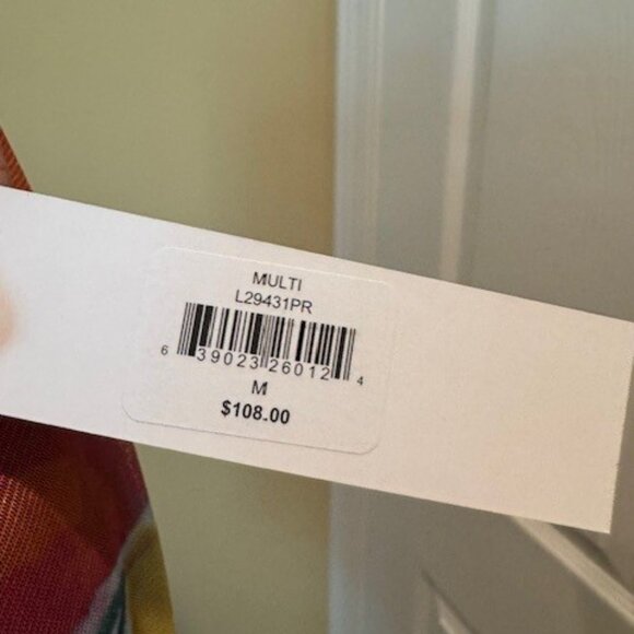 Berek 2 piece Sheer Floral Duster and Tank, Size M, NWT - Picture 8 of 9